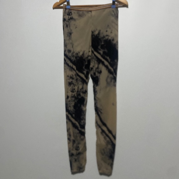 Alexander Wang Pants - Alexander Wang XL Semisheer Tie Dye Leggings